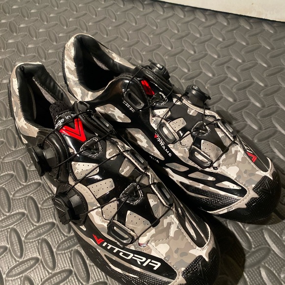 Vittoria Ikon MTB Camo Grey Cycling shoes size 8.5 Womens US / 40 EU - Picture 2 of 9